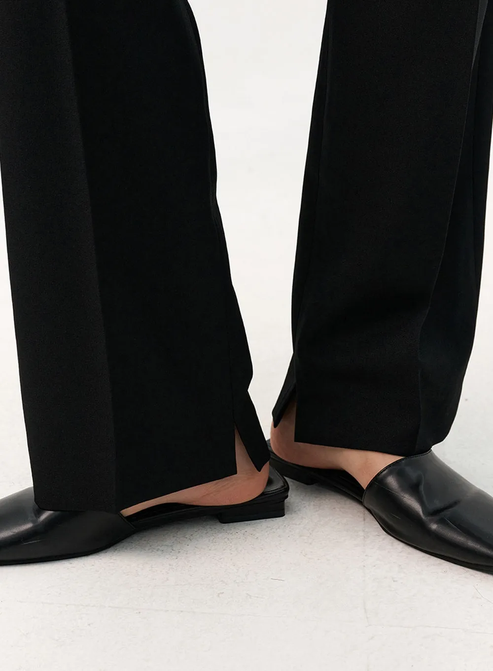 Solid Tailored Pants IO320 sold by Lewkin product image thumbnail 3