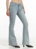 Low Waist Slim Fit Bootcut Jeans CU424 sold by Lewkin