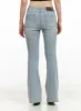 Low Waist Slim Fit Bootcut Jeans CU424 sold by Lewkin