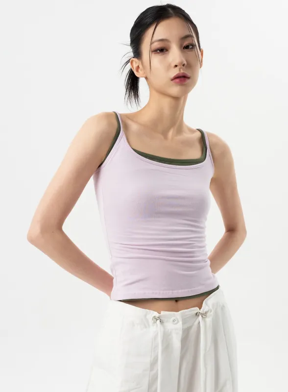 Square Neck Top CY311 sold by Lewkin