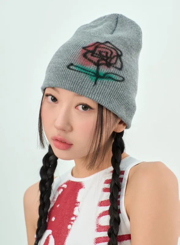 Flower Beanie BY303 sold by Lewkin