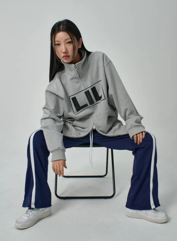 Oversized Zip-Up IF314 sold by Lewkin