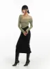 Basic Maxi Skirt IM414 sold by Lewkin