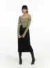 Basic Maxi Skirt IM414 sold by Lewkin