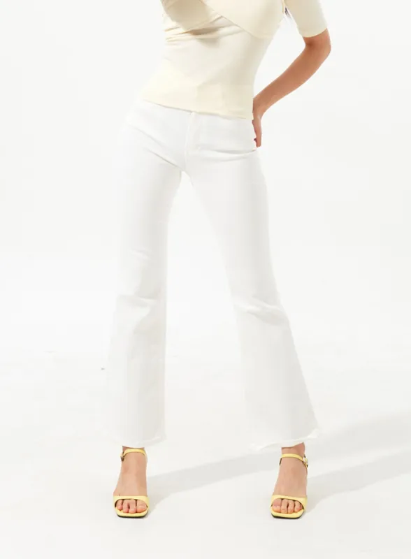High Waist Bootcut Pants IM322 sold by Lewkin
