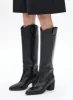 Pointed Toe Knee High Boots BA313 sold by Lewkin