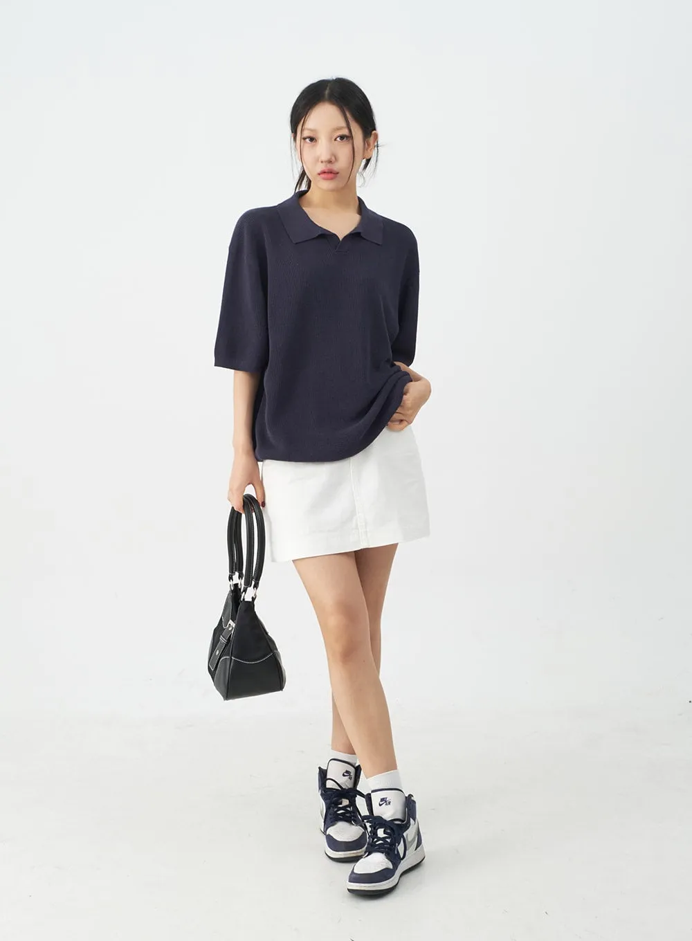 Everyday A Line Cotton Skirt CJ10 sold by Lewkin product image thumbnail 2