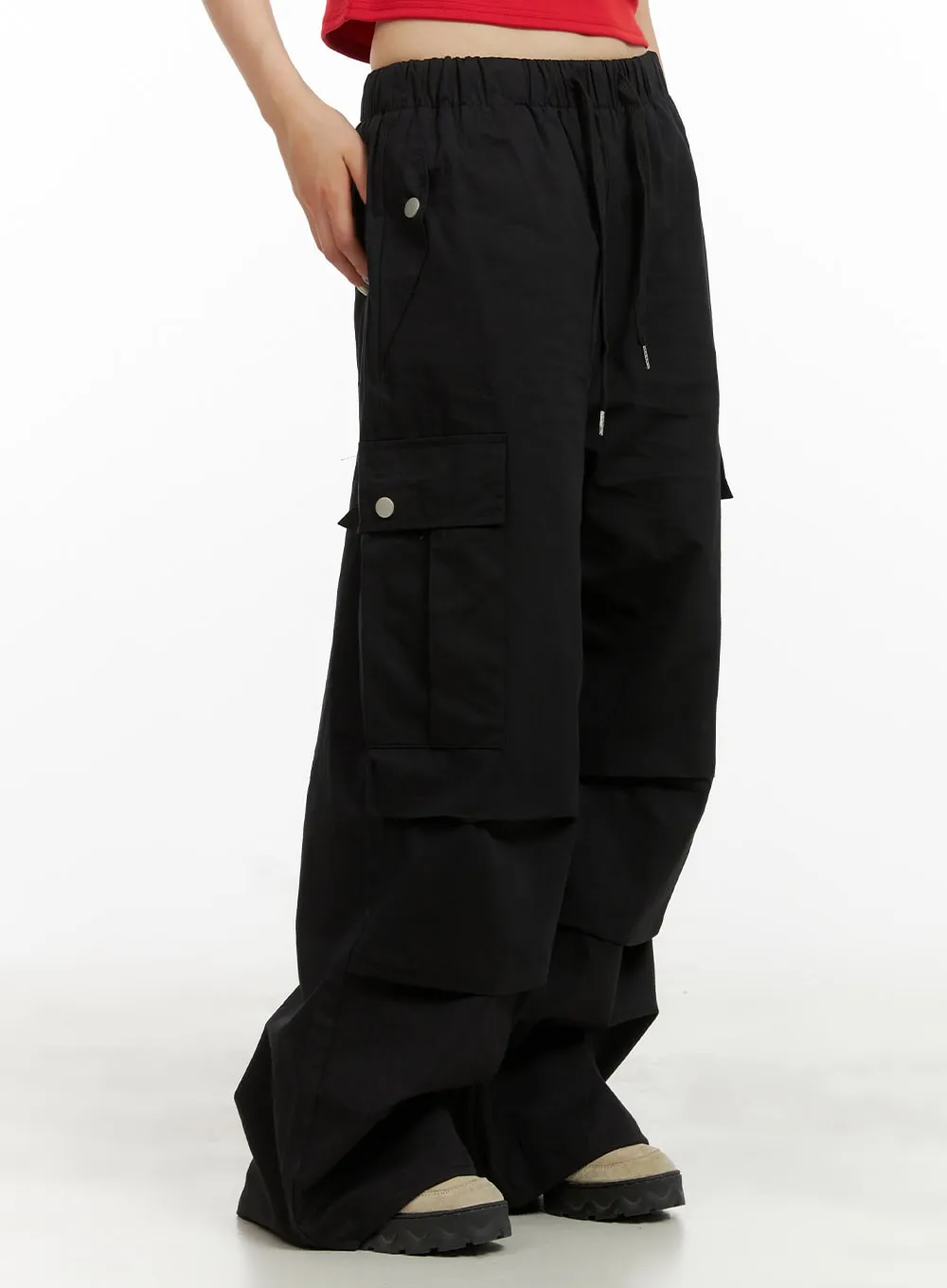 Cargo Wide Leg Pants CU424 sold by Lewkin