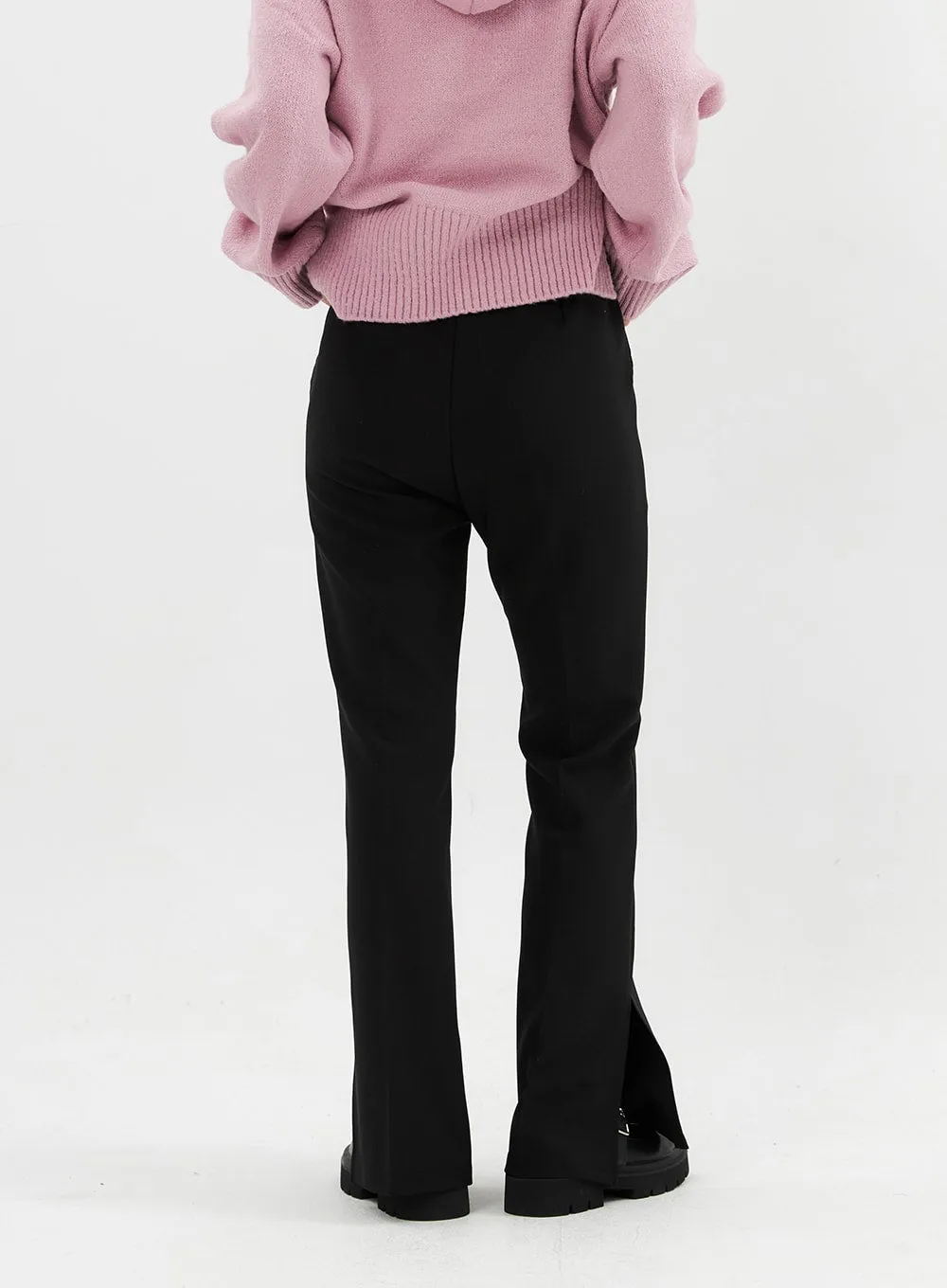 Bootcut Tailored Pants OO305 sold by Lewkin product image thumbnail 5