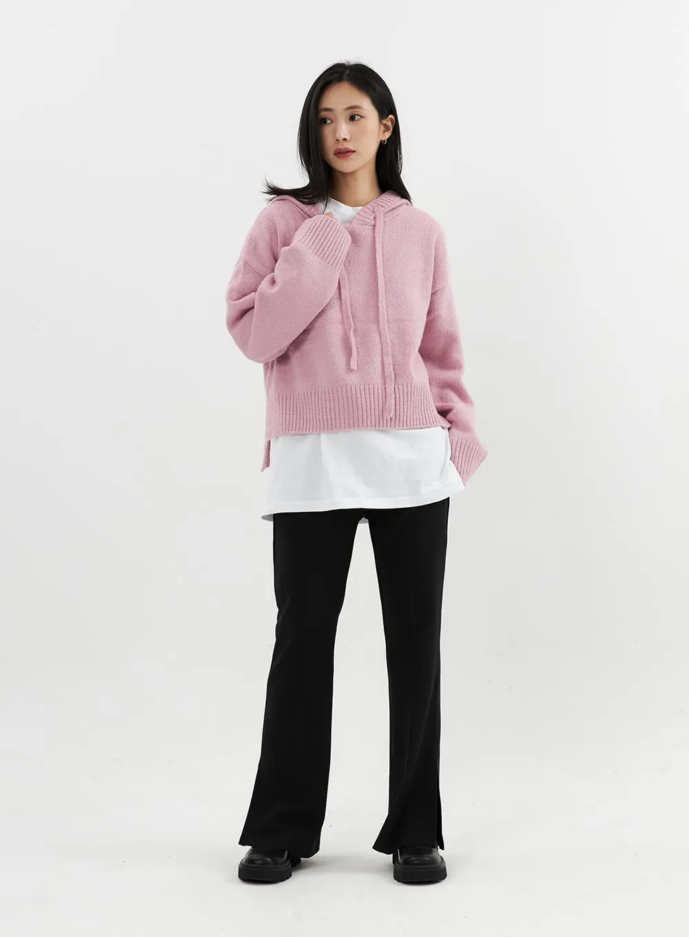 Bootcut Tailored Pants OO305 sold by Lewkin product image thumbnail 3