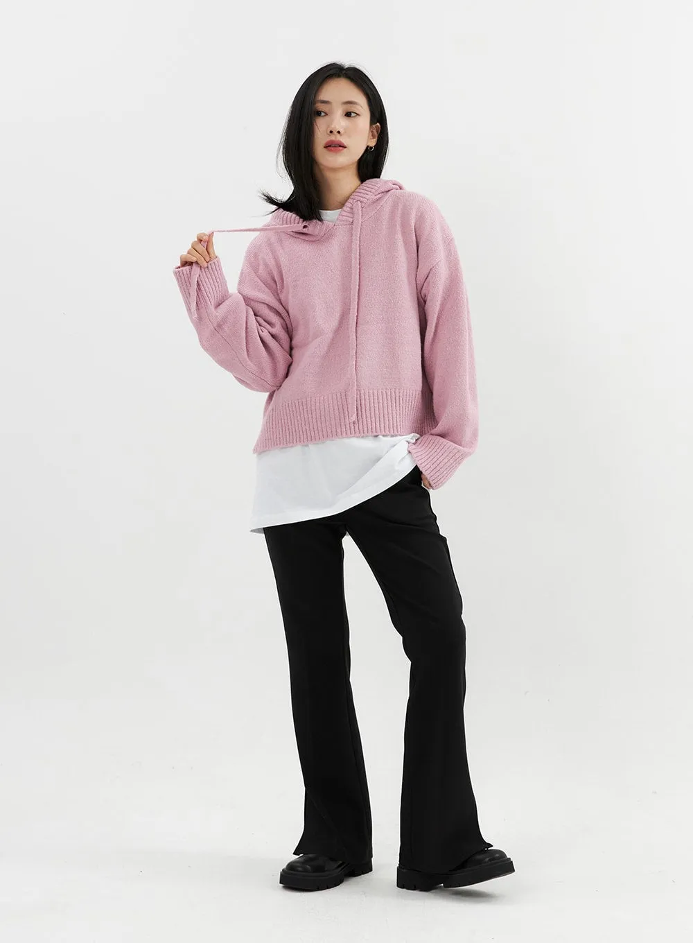 Bootcut Tailored Pants OO305 sold by Lewkin product image thumbnail 4