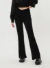 V-Cut Waist Ruched Flare Leg Pants BF317 sold by Lewkin
