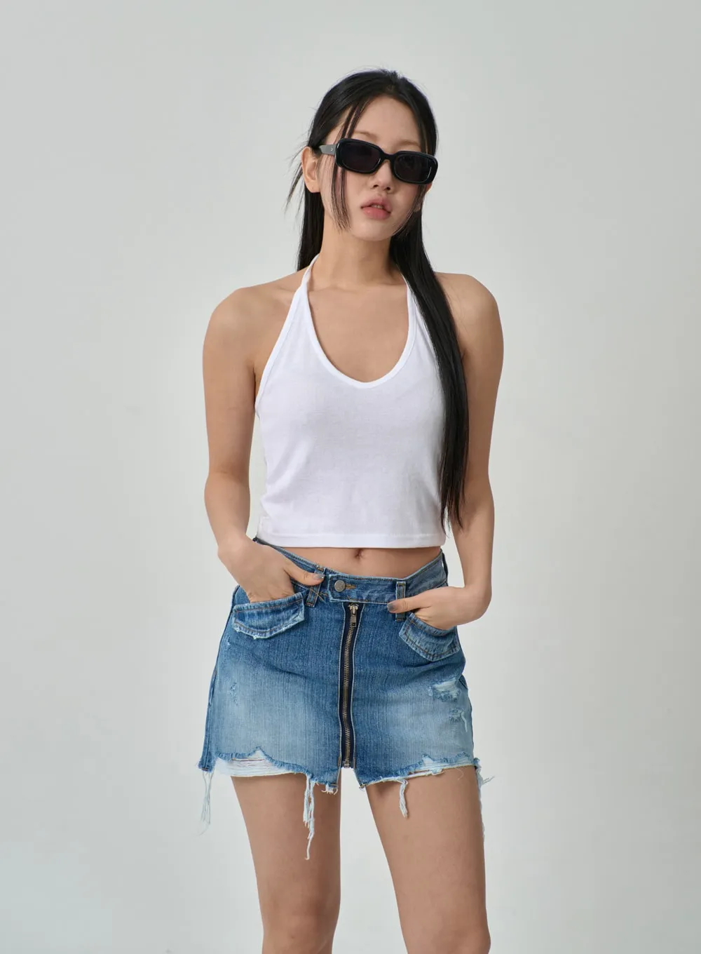 Neck Strap Basic Top IF316 sold by Lewkin product image thumbnail 3