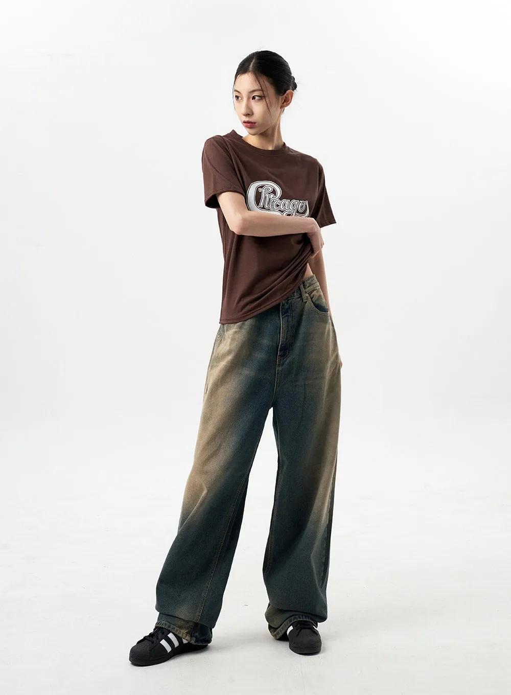 Chicago Graphic Tee CY312 sold by Lewkin product image thumbnail 4