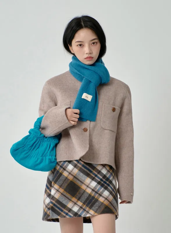 Wooden Button Jacket ON11 sold by Lewkin