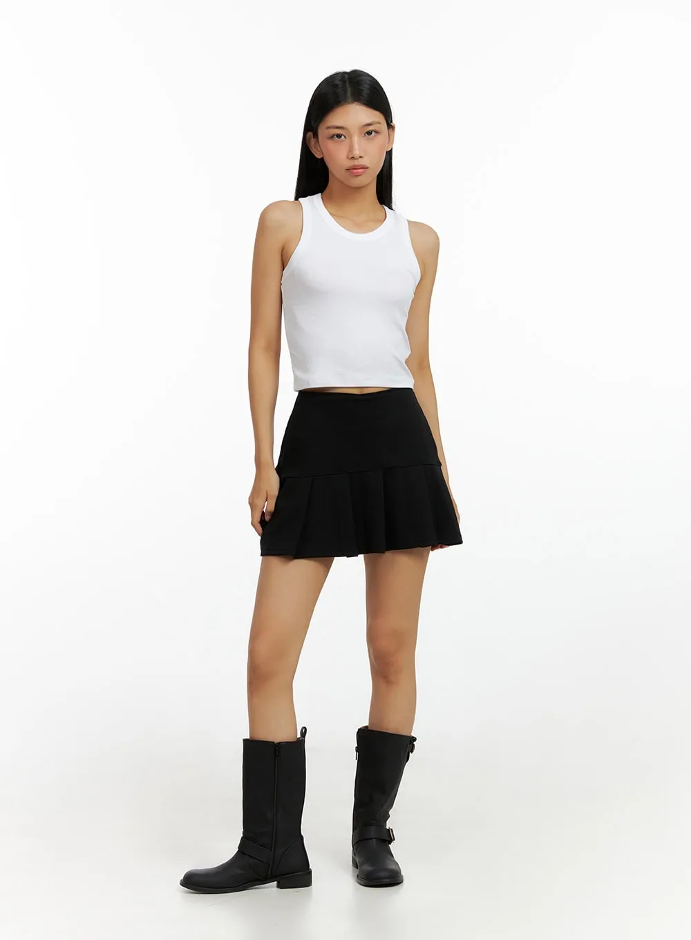 Basic Solid Tank Top IL419 sold by Lewkin product image thumbnail 2