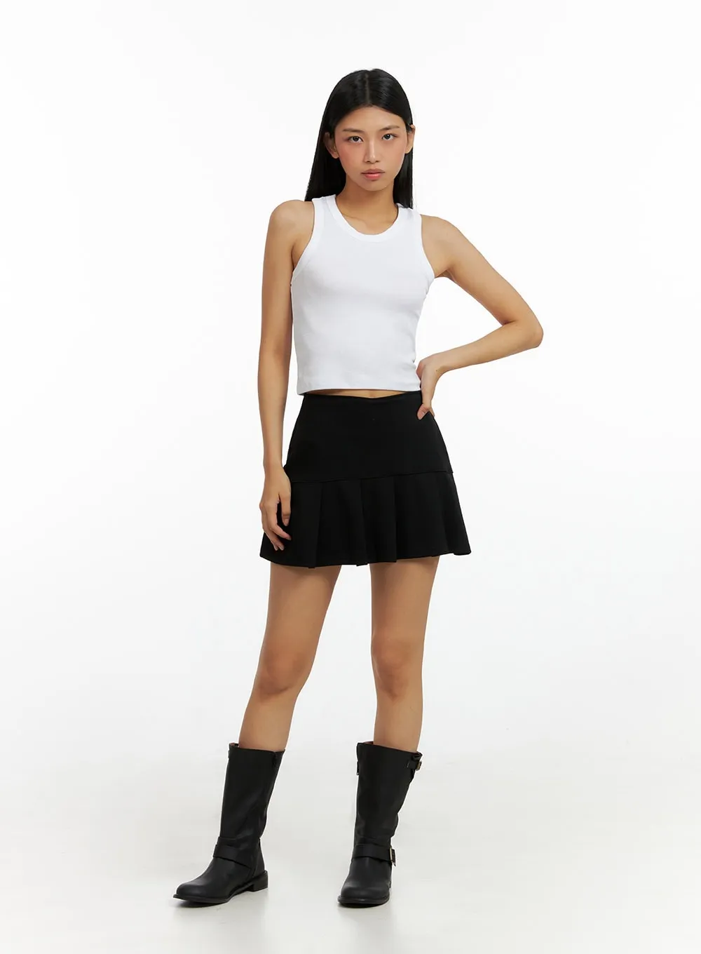 Basic Solid Tank Top IL419 sold by Lewkin product image thumbnail 5