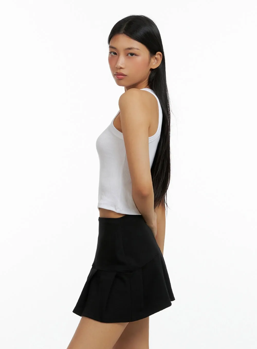 Basic Solid Tank Top IL419 sold by Lewkin product image thumbnail 4