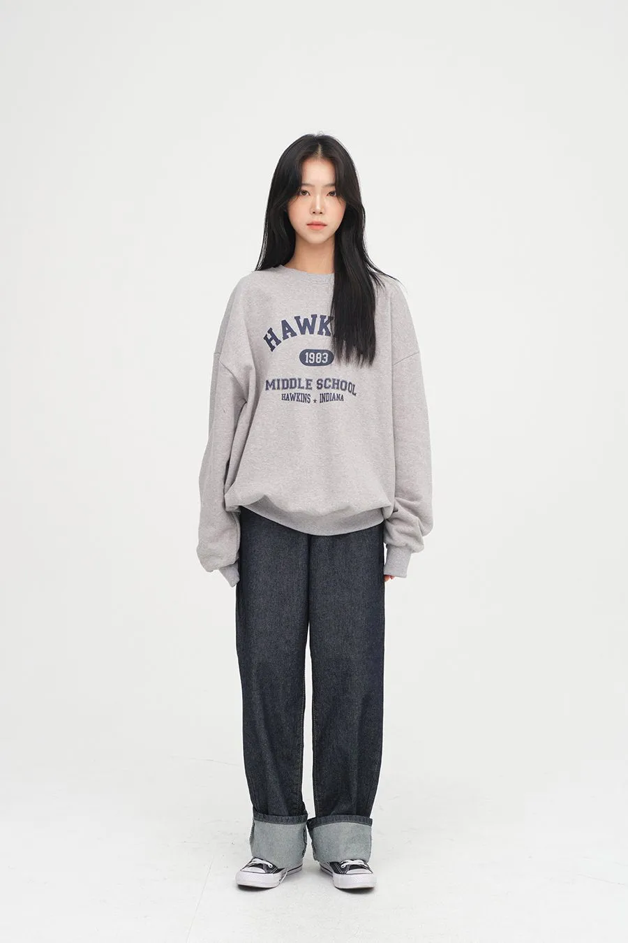 Wide Leg Jeans sold by Lewkin product image thumbnail 3