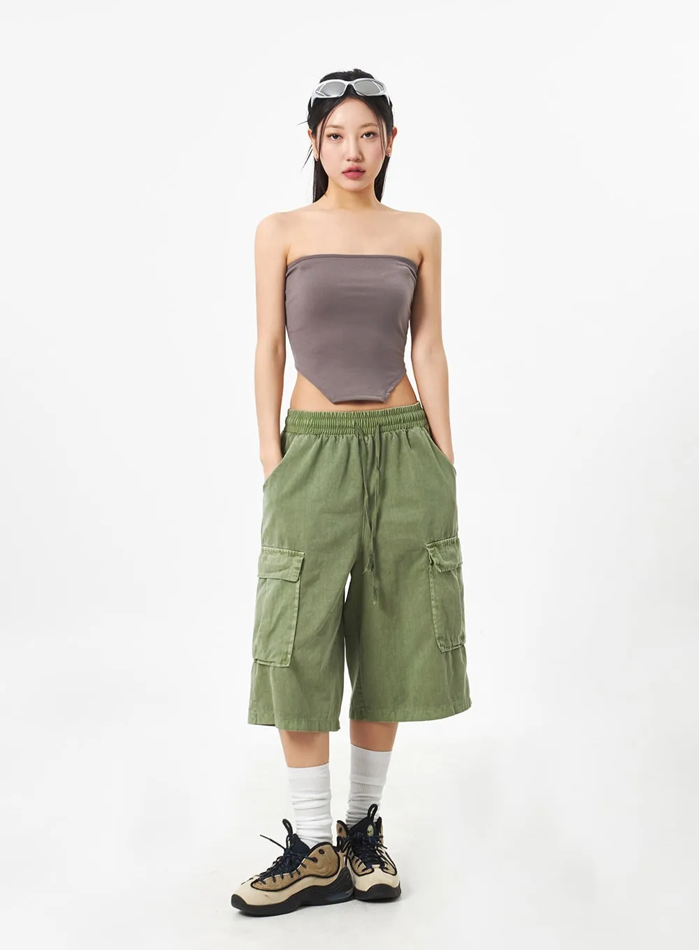 Slit Tube Top CA307 sold by Lewkin product image thumbnail 3