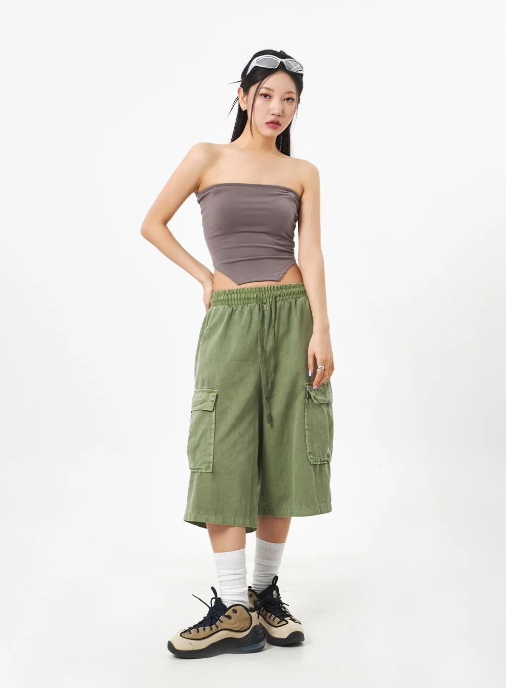 Slit Tube Top CA307 sold by Lewkin product image thumbnail 4