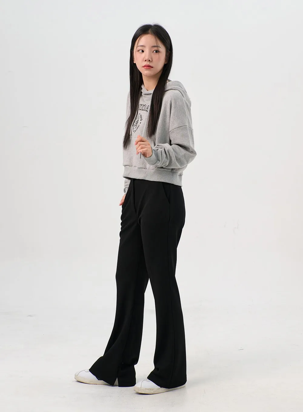 Boot Cut Slim Pants OS302 sold by Lewkin product image thumbnail 4