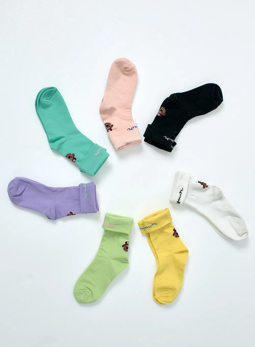 Bear Graphic Socks BD23 sold by Lewkin product image thumbnail 2