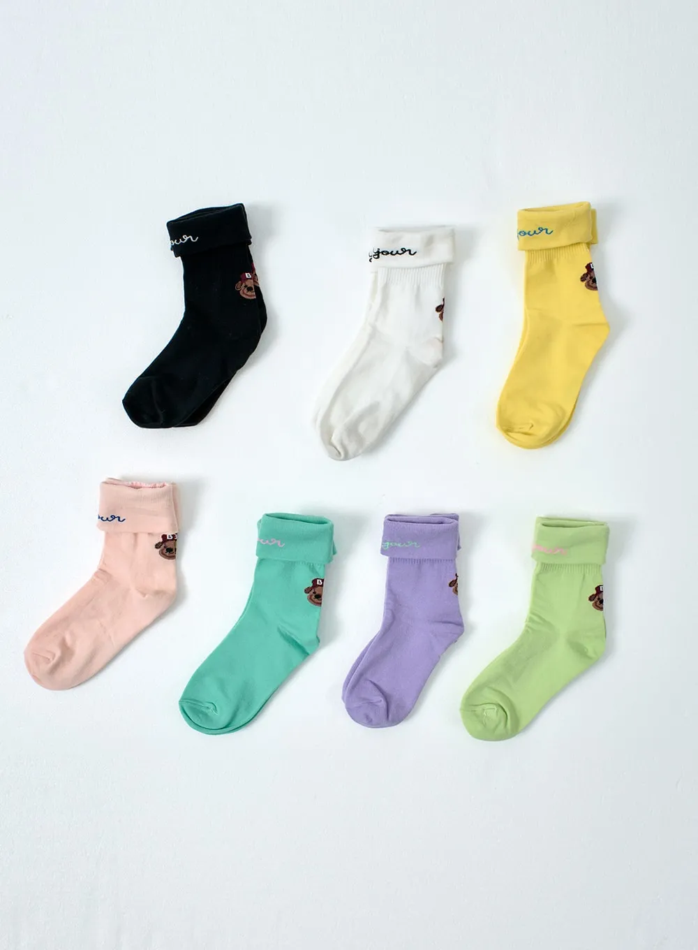 Bear Graphic Socks BD23 sold by Lewkin product image thumbnail 3