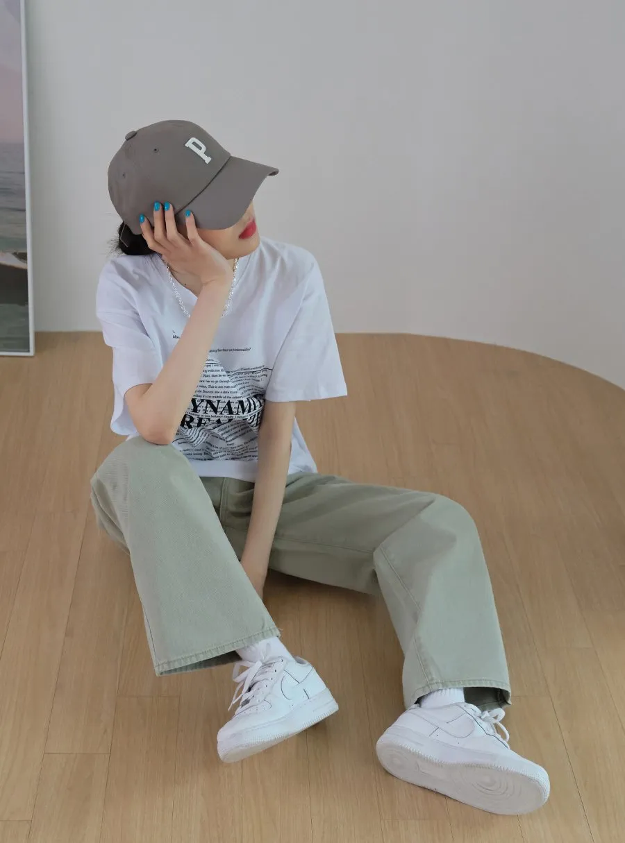 Baseball Cap with Logo Print CM03 sold by Lewkin product image thumbnail 5