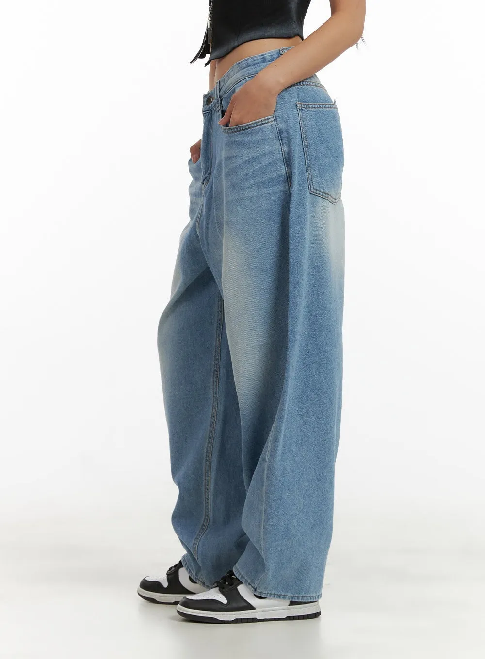 Denim Summer Baggy Jeans CU414 sold by Lewkin product image thumbnail 5