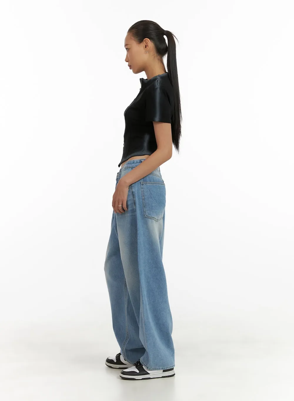 Denim Summer Baggy Jeans CU414 sold by Lewkin product image thumbnail 3