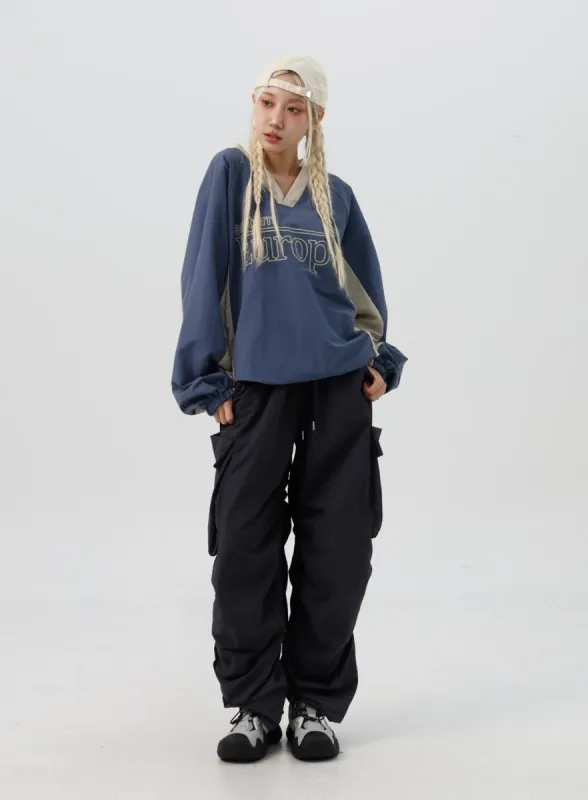 Baggy Cargo Pants IS311 sold by Lewkin