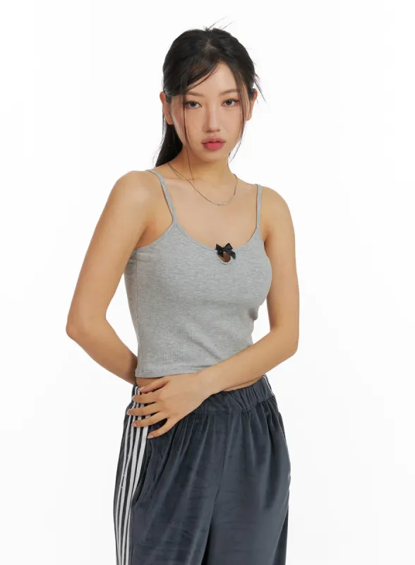 Basic U-Neck Tank Top CF427 sold by Lewkin
