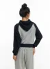 Sporty Chic Varsity Hoodie Jacket CM408 sold by Lewkin