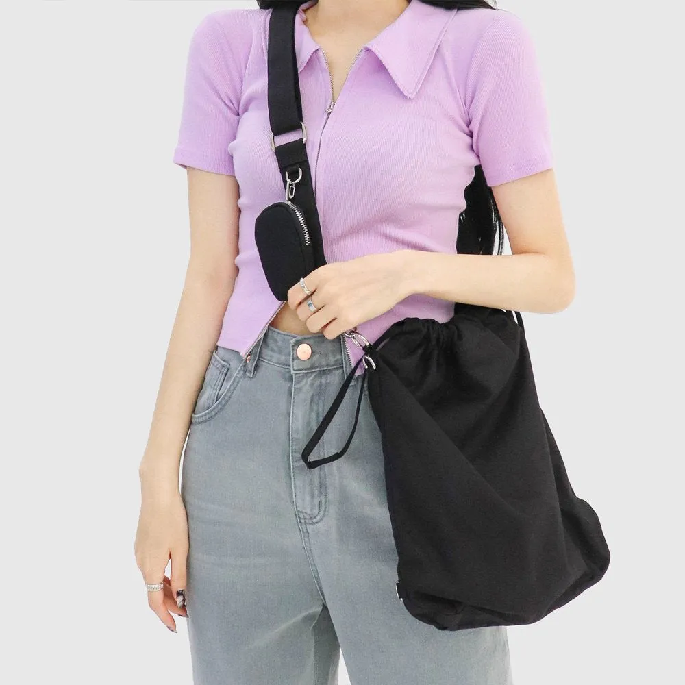 Crossbody Bag with Pouch CA28 sold by Lewkin product image thumbnail 3