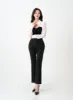 Semi Bootcut Tailored Pants IO07 sold by Lewkin