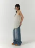 Wide Leg Denim Jeans CF406 sold by Lewkin