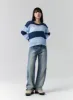 Washed Denim Straight Jeans CS313 sold by Lewkin