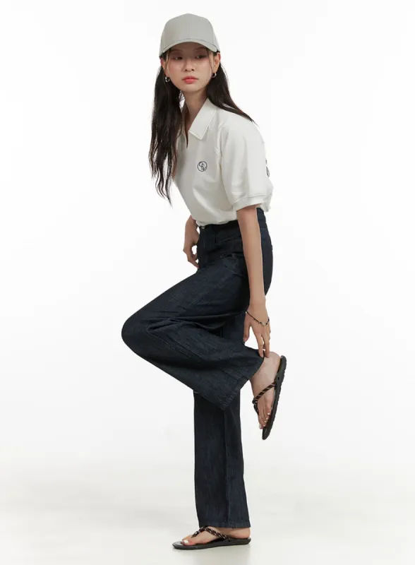 Strap Flat Slippers OU413 sold by Lewkin