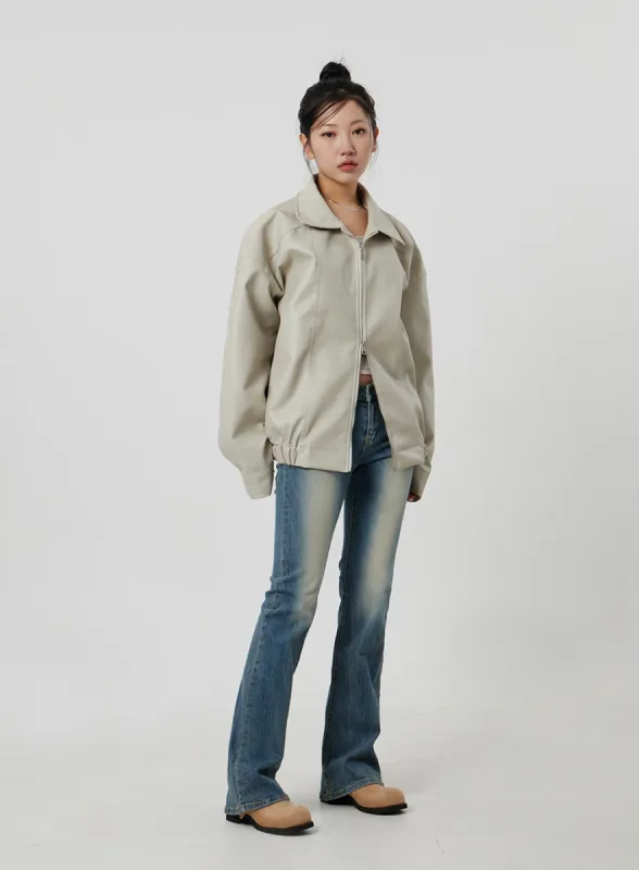 Low Rise Bootcut Jeans CF302 sold by Lewkin