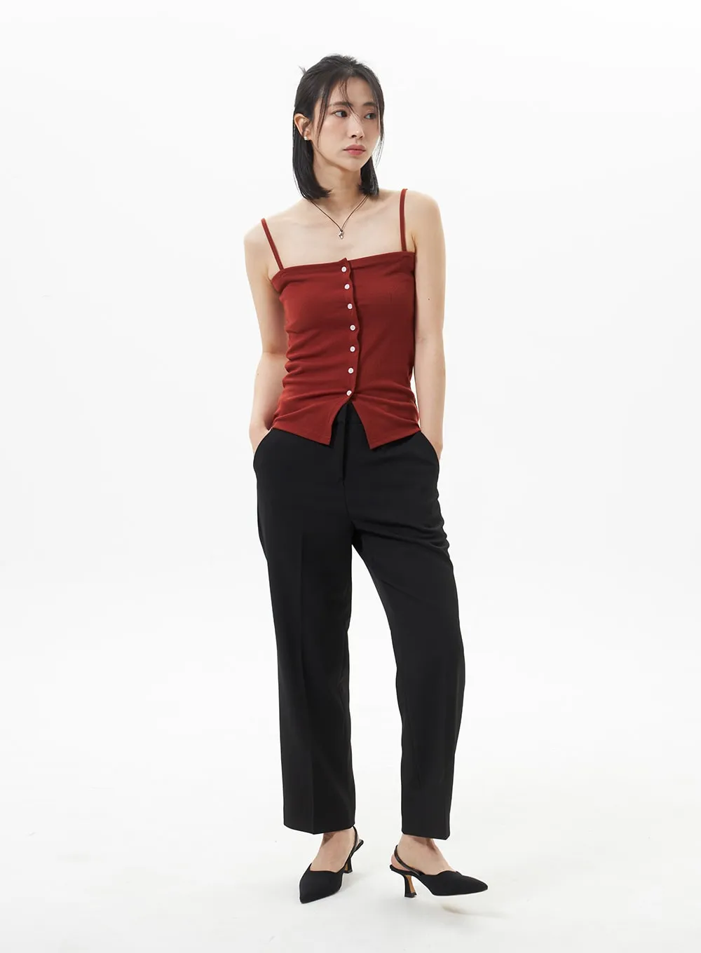 Ankle Tailored Pants OA321 sold by Lewkin product image thumbnail 2