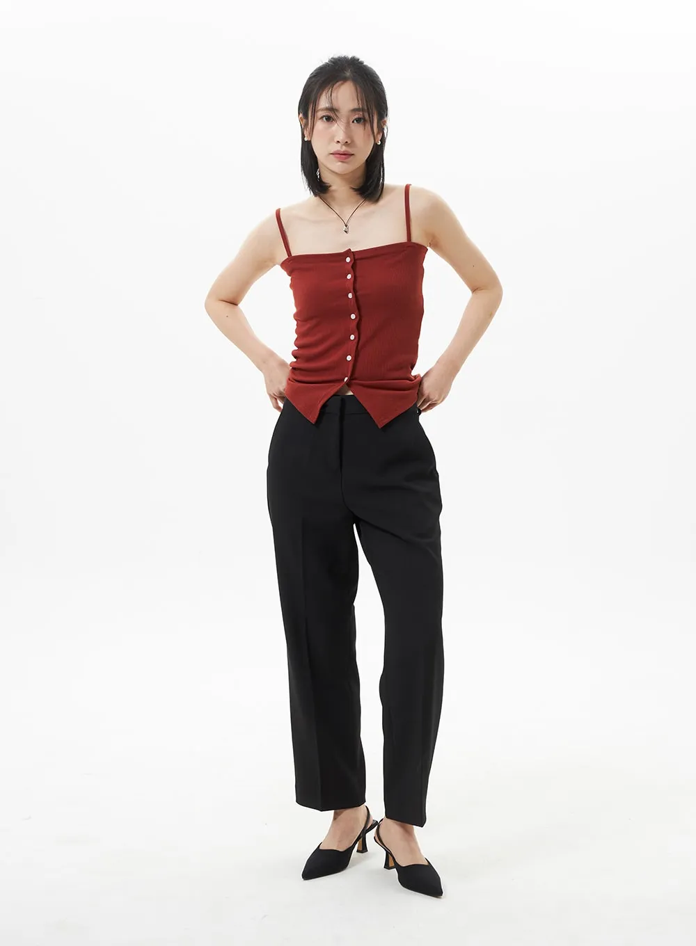 Ankle Tailored Pants OA321 sold by Lewkin