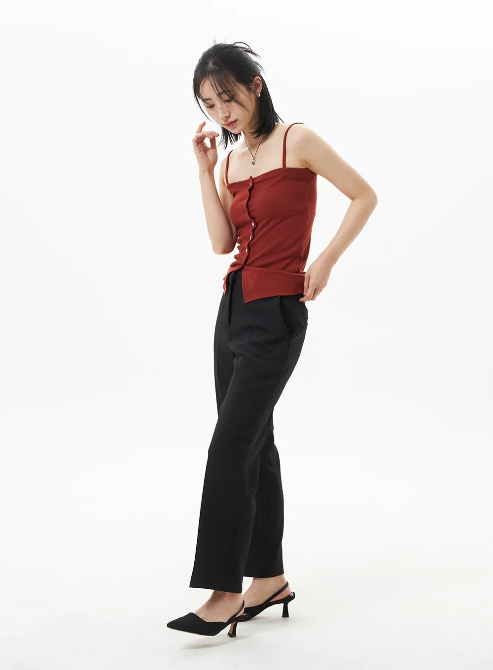 Ankle Tailored Pants OA321 sold by Lewkin product image thumbnail 3