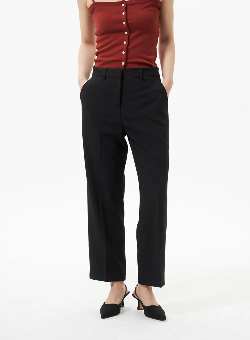Ankle Tailored Pants OA321 sold by Lewkin product image thumbnail 4