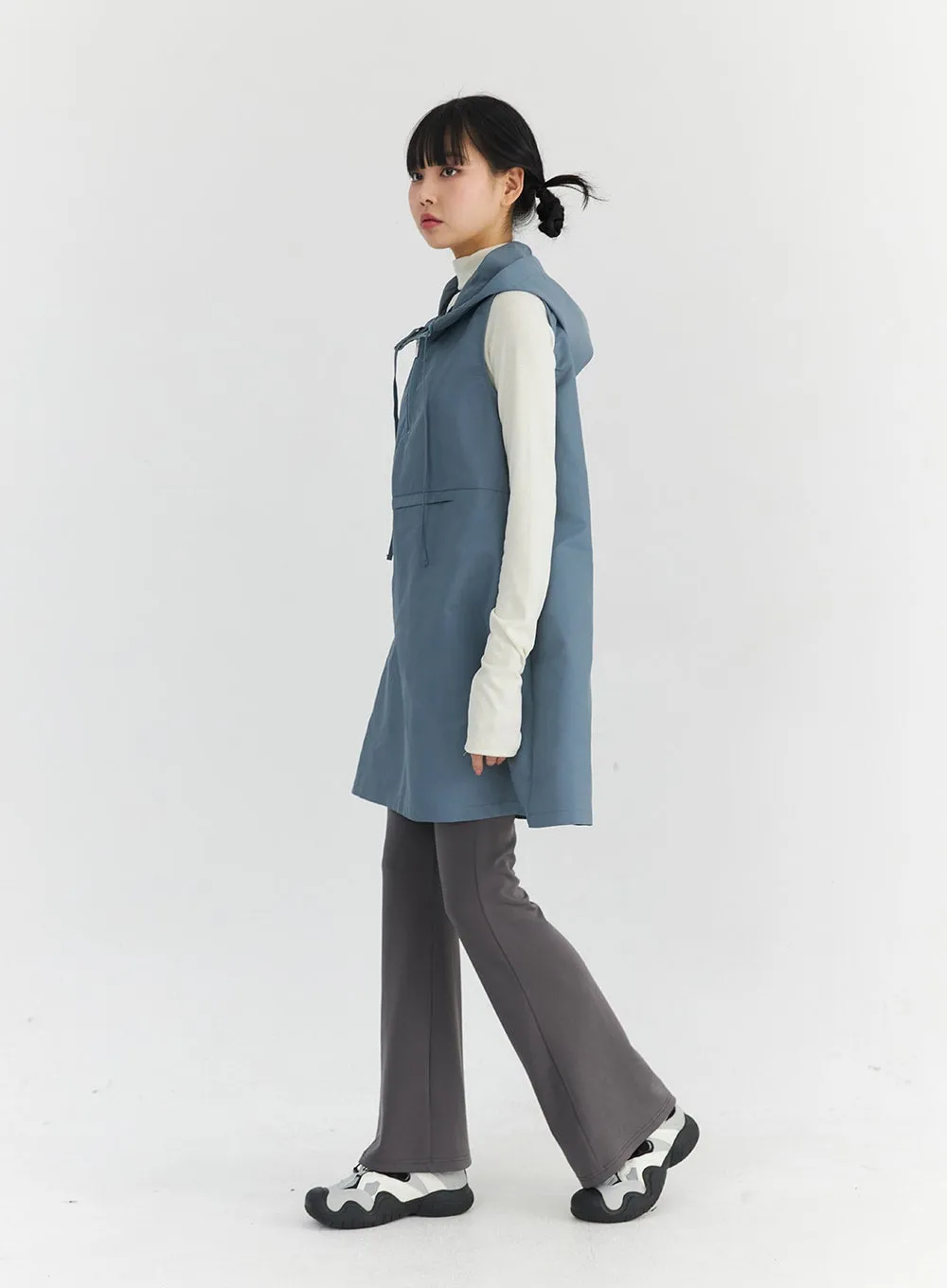 Bootcut Drawstring Pants CO330 sold by Lewkin product image thumbnail 3