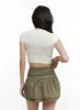 Basic Cotton Crop Top CL410 sold by Lewkin