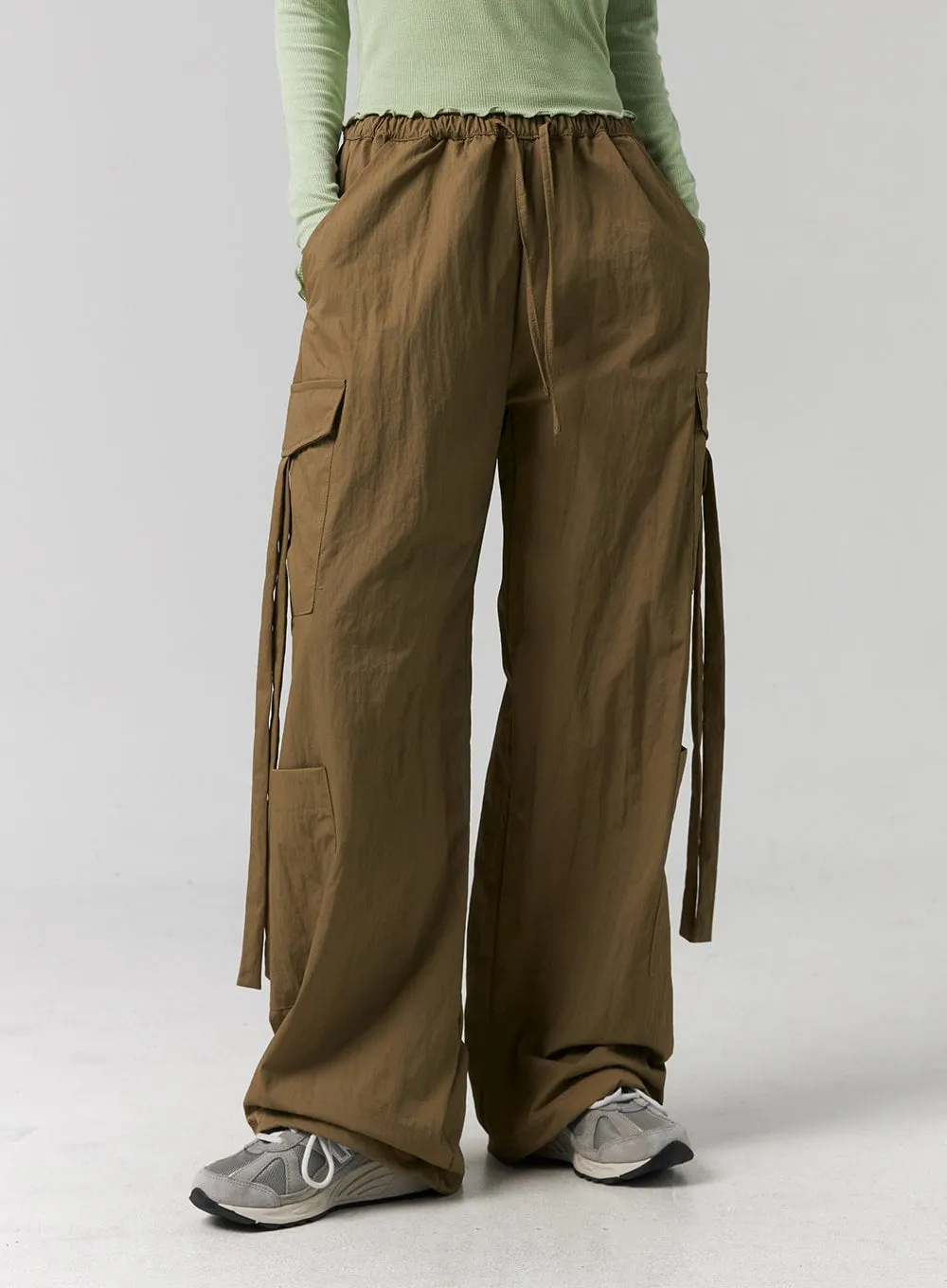 Cargo Parachute Pants CG315 sold by Lewkin product image thumbnail 5