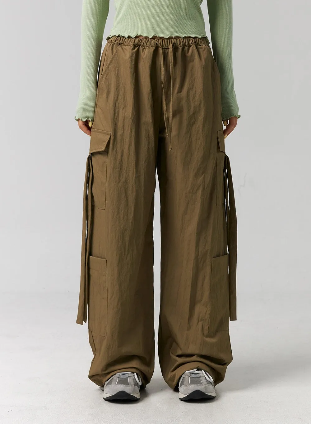 Cargo Parachute Pants CG315 sold by Lewkin product image thumbnail 2