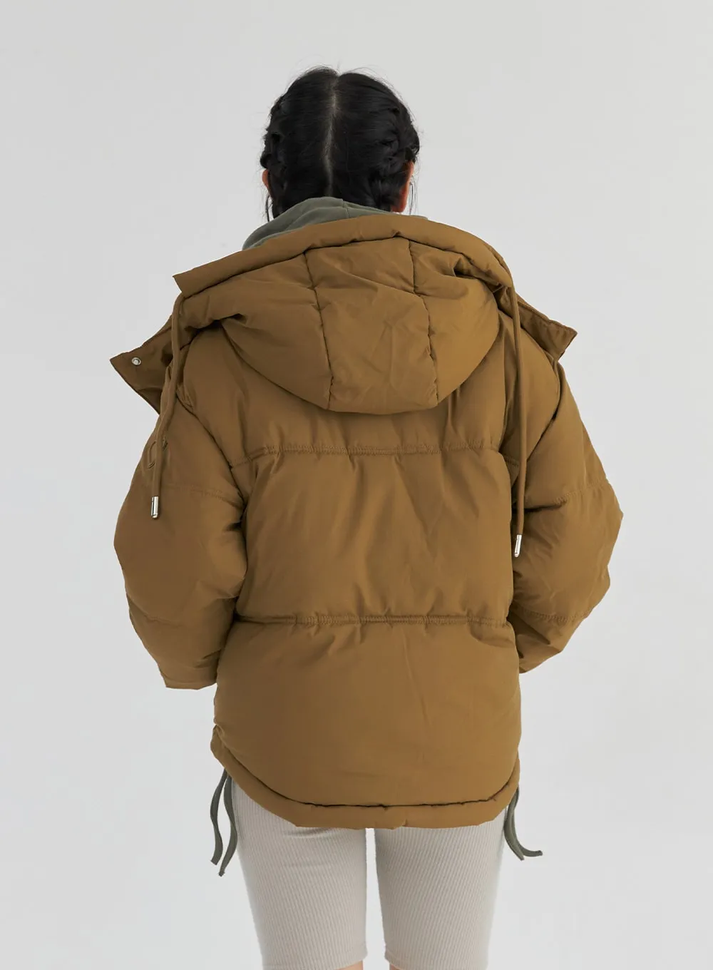 Hooded Puffer Jacket CS321 sold by Lewkin product image thumbnail 5