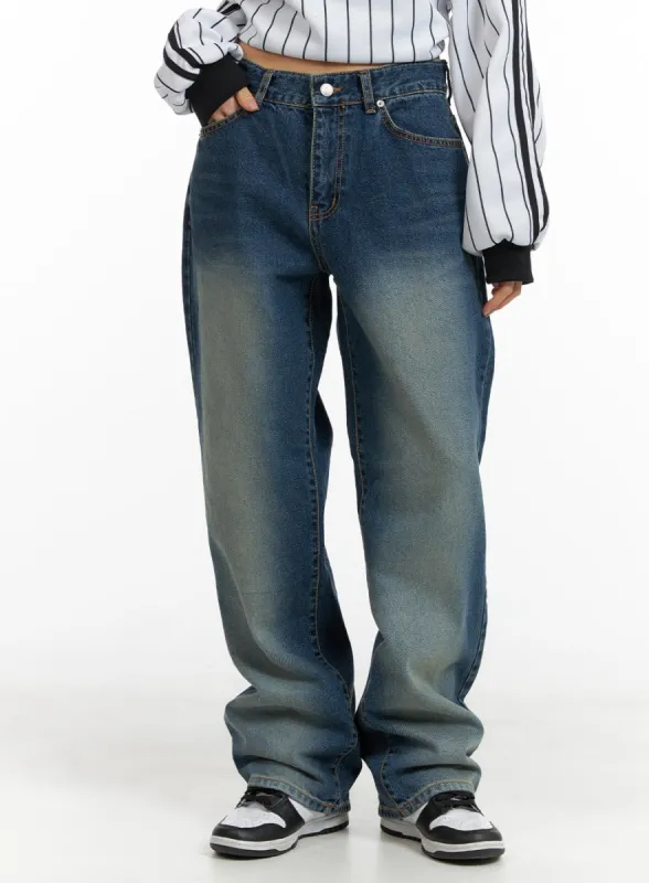 Low Waist Baggy Jeans CM407 sold by Lewkin